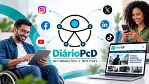 Diário PcD amplia presença digital e passa a publicar informações diariamente também no X e LinkedIn