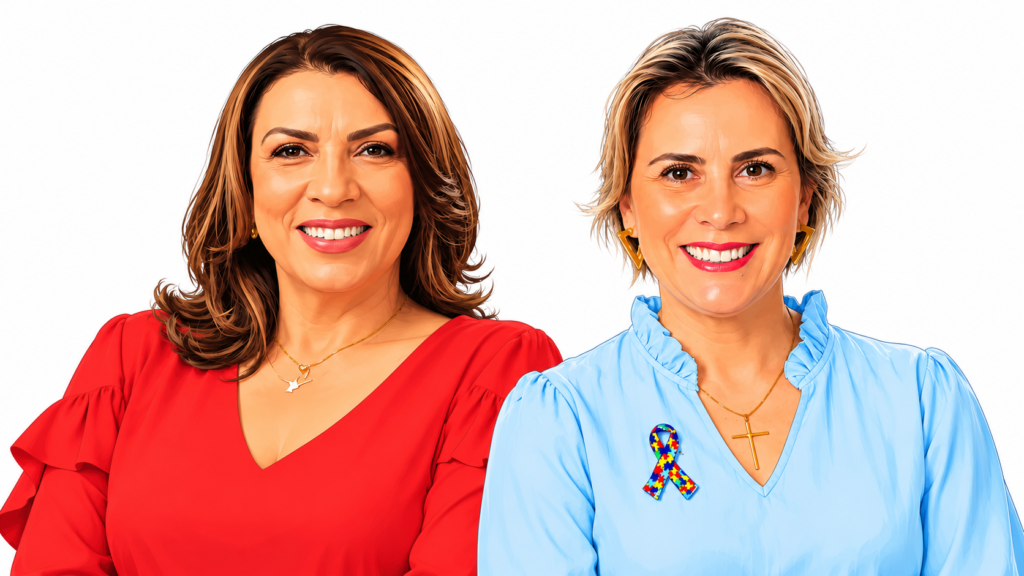 Cida Ramos, eleitora de Lula, e Luciana Mendina, eleitora de Flávio Bolsonaro, são entrevistadas pelo Diário PcD AO VIVO nesta terça, às 20h