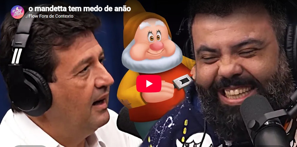 Mandetta volta a relatar desistência de voo após encontrar “time de anões”